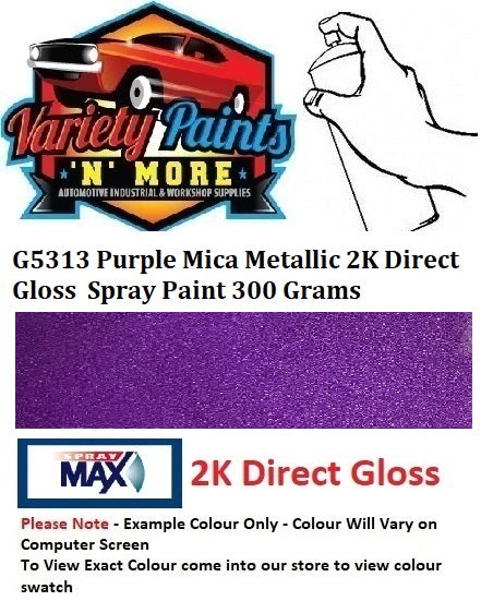 G5313 Purple Mica Metallic 2K Direct Gloss  Spray Paint 300 Grams