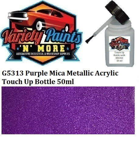 G5313 Purple Mica Metallic Acrylic Touch Up Bottle 50ml