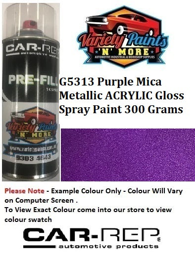 G5313 Purple Mica Metallic Acrylic Spray Paint 300 Grams