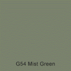 G54 Mist Green Australian Standard 2K DIRECT GLOSS Custom Spray Paint 300 Grams