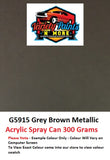 Variety Paints G5915 Grey Metallic  Acrylic Touch Up Paint 300 Grams 