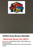 Variety Paints G5915 Grey Metallic  Basecoat Touch Up Paint 300 Grams 