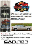 GAT Ingot Metallic Gold /Aruba Metallic JAGUAR BASECOAT Aerosol 300 Grams 