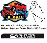 GAZ Olympic White / Summit White Holden Basecoat Aerosol Paint 300 Grams 