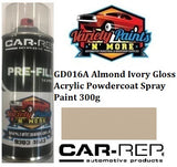 GD016A Almond Ivory Gloss Acrylic Powdercoat Spray Paint 300g
