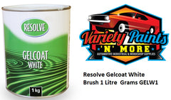 Resolve Gelcoat White Brush 1KG GELW1