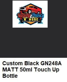 Custom Black  (MATT)  GN248A  Powdercoat 50ml Touch Up Bottle