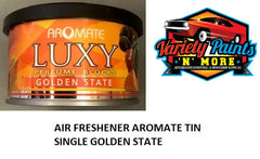 AIR FRESHENER AROMATE TIN SINGLE GOLDEN STATE