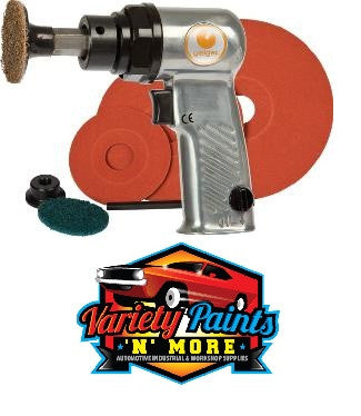 5 inch Disc Sander  adaptor, backingpad, 2 x roloc discs