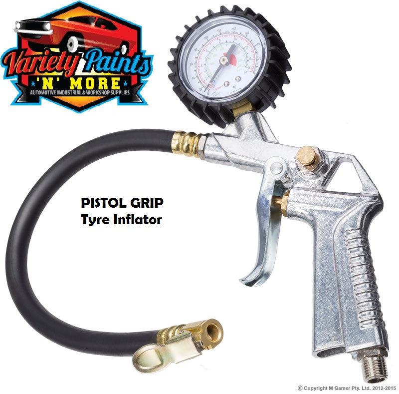 Geiger Pistol Heavy Duty Deluxe Tyre Inflator