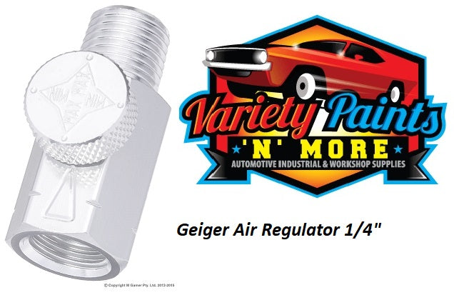 Geiger Air Regulator 1/4"