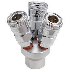 Geiger 3 Way Quick Coupler CLUSTER