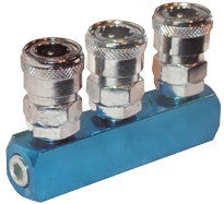 Geiger 3 Way Quick Coupler Inline