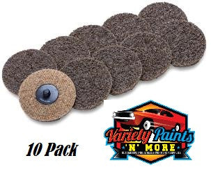 Geiger 50mm Brown Abrasive Disc (Pack of 10)