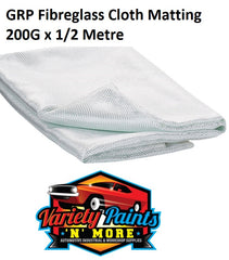 GRP Fibreglass Cloth Matting 200G x 0.5 Metre 