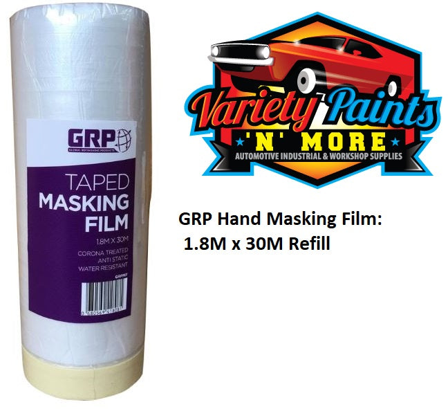 GRP Hand Masking Film: 1.8M x 30M Refill