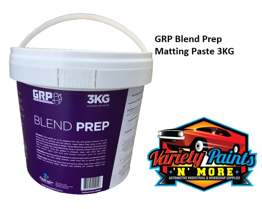 GRP Blend Prep Matting Paste 3KG