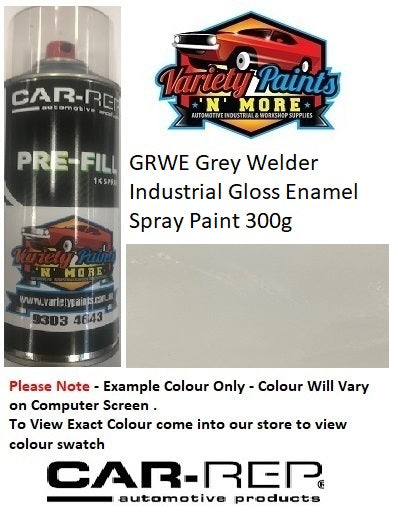 GRWE Grey Welder Industrial Gloss Enamel Spray Paint 300g