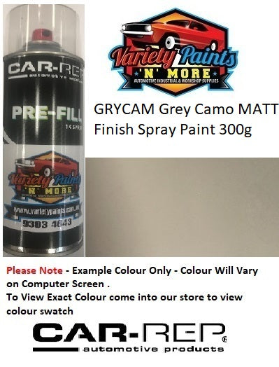 GRYCAM Grey Camo MATT Acrylic Touch Up Paint 300 Grams