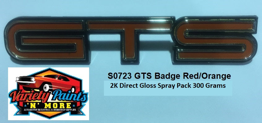 GTS Badge Orange/Red 2K Spray Paint 300 Grams