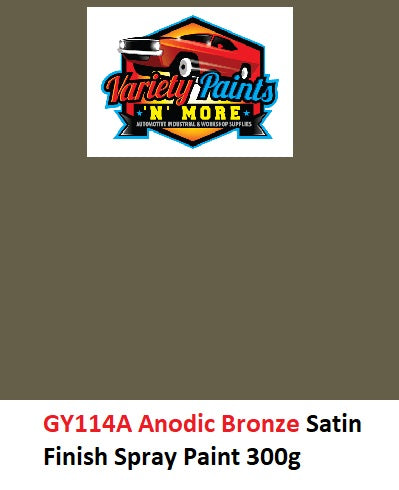 GY114A Anodic Bronze Satin Finish Spray Paint 300g 