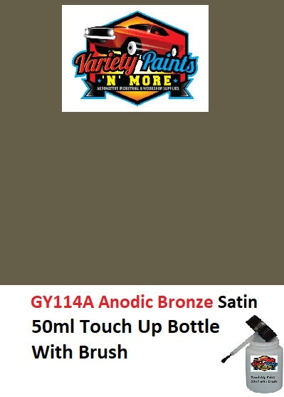 GY114A Anodic Bronze Satin Finish  Paint Touch Up Bottle 50ML