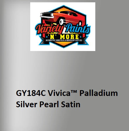 Vivica™ GY184C  Palladium Silver Pearl Satin Powdercoat Spray Paint 300g 2IS 24A