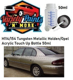 H114/154 Tungsten Metallic Holden/Opel Acrylic Touch Up Bottle 50ml