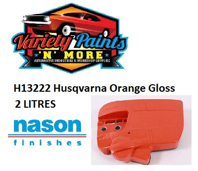 H13222 Husqvarna Orange Gloss Enamel 2 Litres