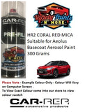 HR2 CORAL RED MICA Suitable for Aeolus Basecoat Aerosol Paint 300 Grams 