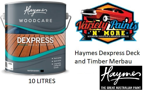 Haymes Dexpress Deck and Timber Merbau 10 Litres