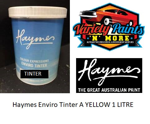 Haymes Enviro Tinter A YELLOW 1 LITRE