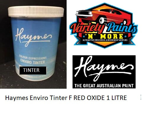 Haymes Enviro Tinter F RED OXIDE 1 LITRE