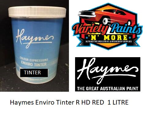 Haymes Enviro Tinter K STRONG HD RED 1 LITRE
