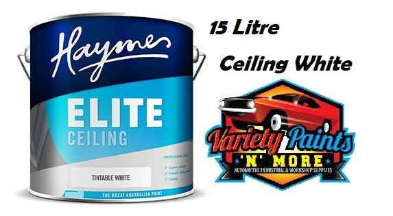 Haymes Elite Ceiling White 15 Litre