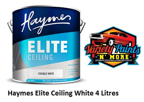 Haymes Elite Ceiling White 4 Litre