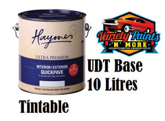 Haymes Quickpave 10 Litre Paving Paint UDT Ultra Deep Base Waterbased
