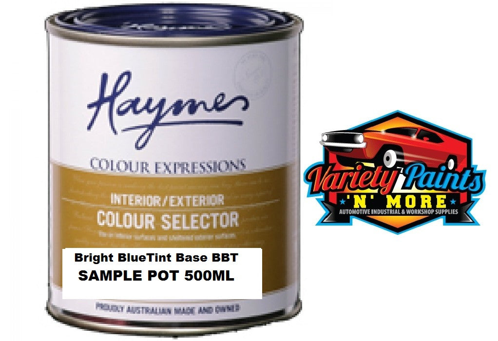 Haymes Ultra Premium Sample Pot Bright Blue Tint BASE BBT