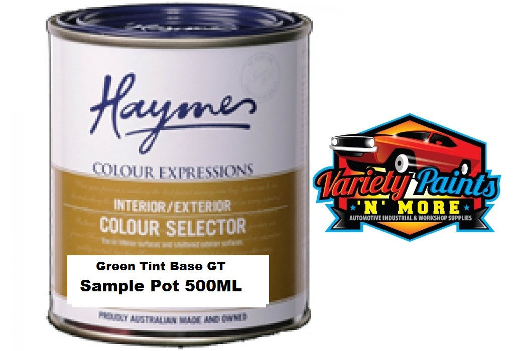 Haymes Ultra Premium Sample Pot Green Tint BASE GT