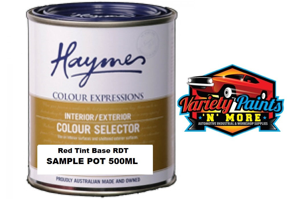 Haymes Ultra Premium Sample Pot Red Tint BASE RDT