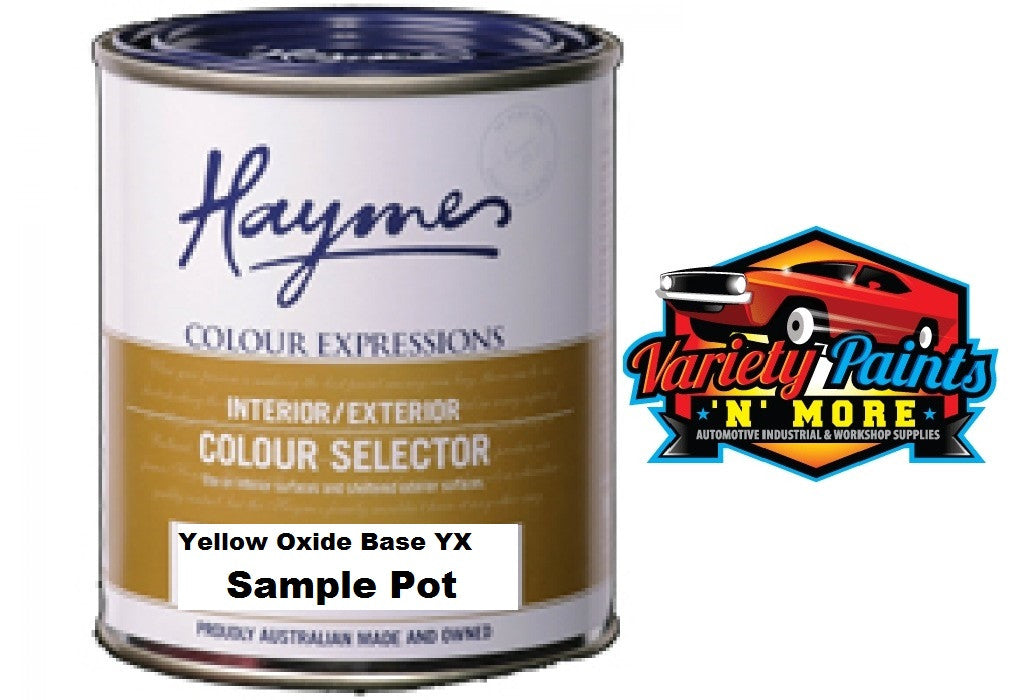 Haymes Ultra Premium Sample Pot Yellow Oxide BASE YX