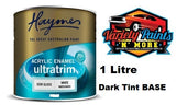 Haymes Ultra Trim Semi Gloss Enamel Dark Tint Base 1 Litre DKT