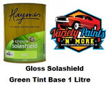 Haymes Solashield Exterior Paint Gloss 1 Litre Green Tint Base