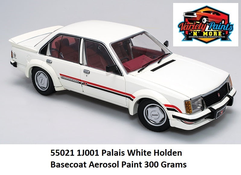 55021 1J001 Palais White Holden Basecoat Aerosol Paint 300 Grams