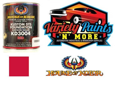 Kustom DTS Foundation Surfacer/Sealer Red 1 Quart House of Kolor