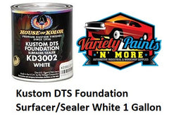 Kustom DTS Foundation Surfacer/Sealer White 1 Gallon House of Kolor