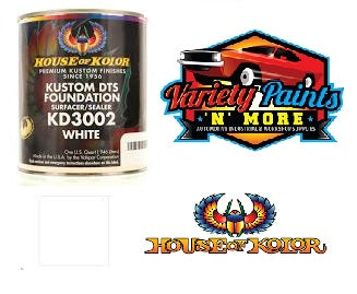 Kustom DTS Foundation Surfacer/Sealer White 1 Quart House of Kolor