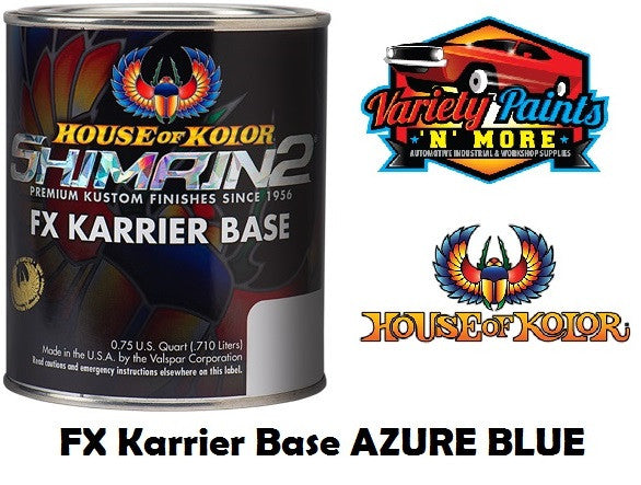 FX Karrier Basecoat Azure Blue S217 SHIMRIN2 House of Kolor 710ML