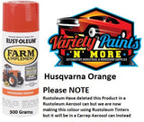 Carrep Husqvarna Orange FARM & AG Spray Paint 300 Gram 