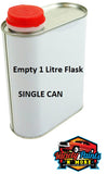 1LT Metal Flask Can Single
